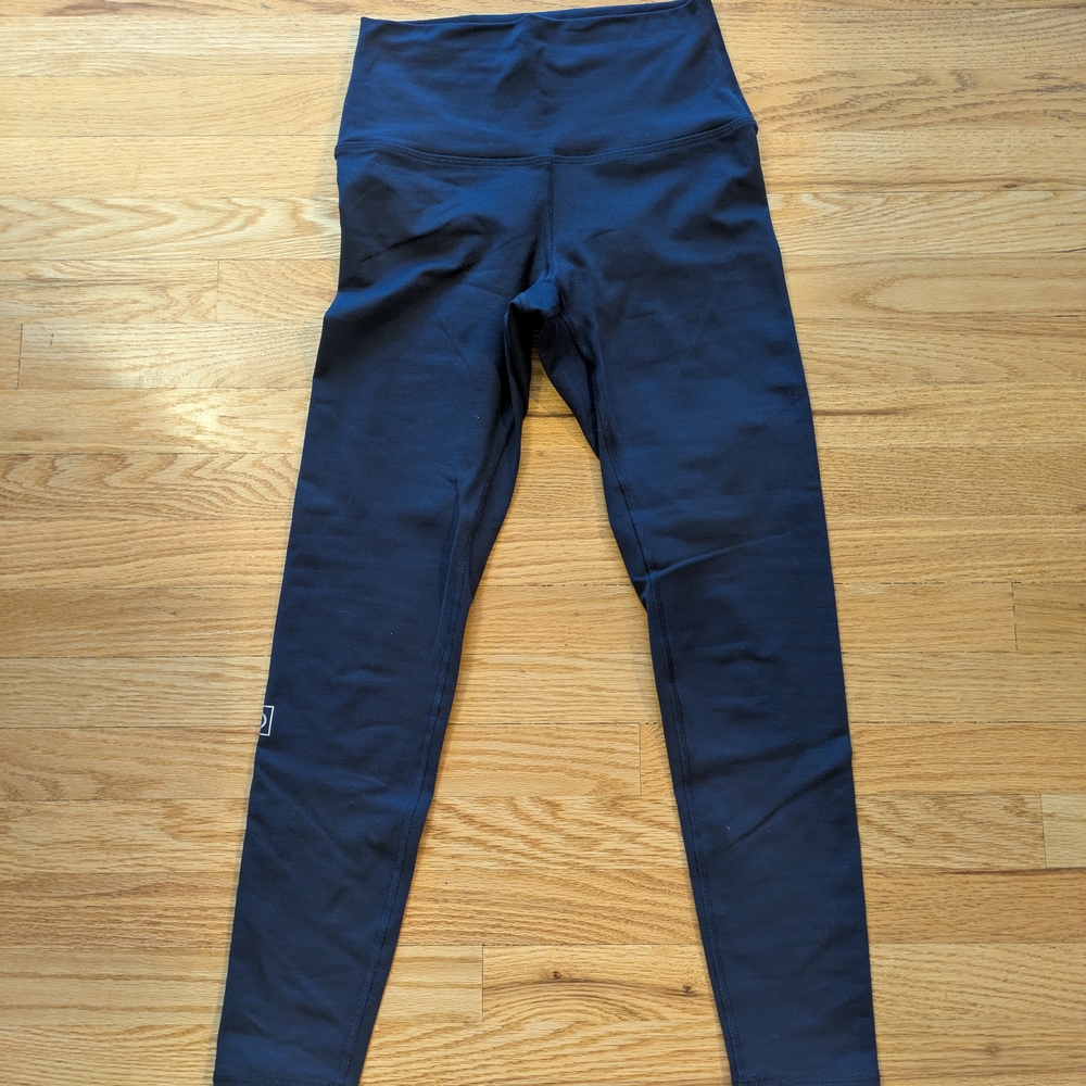 Fleo Blue High-Waisted Leggings Performance Fit